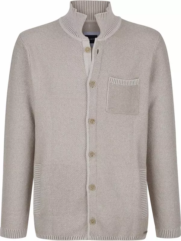 Вязаный кардиган BABISTA, бежевый