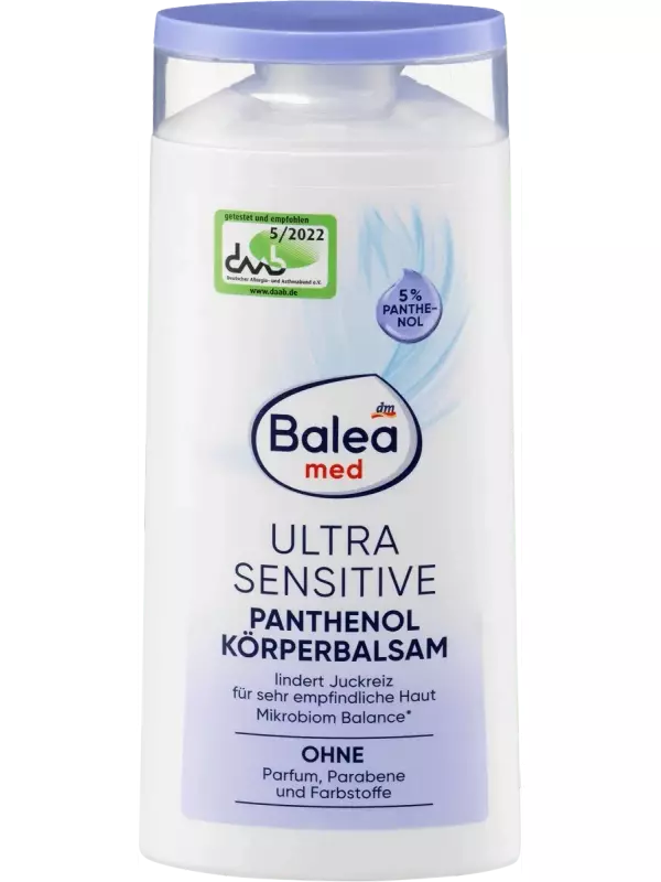 Бальзам для ухода за телом Ultra Sensitive Пантенол 250мл Balea