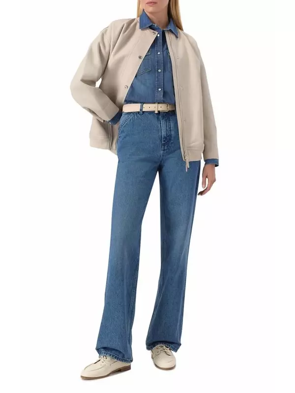 Кожаные топсайдеры Plume Bally