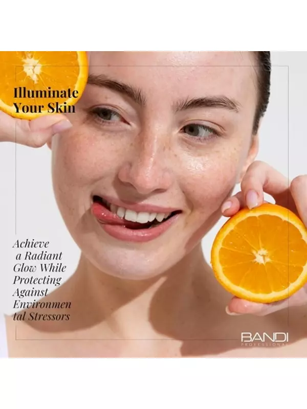 Увлажняющая эмульсия со стабилизированным витамином С для сияющего цвета лица Bandi