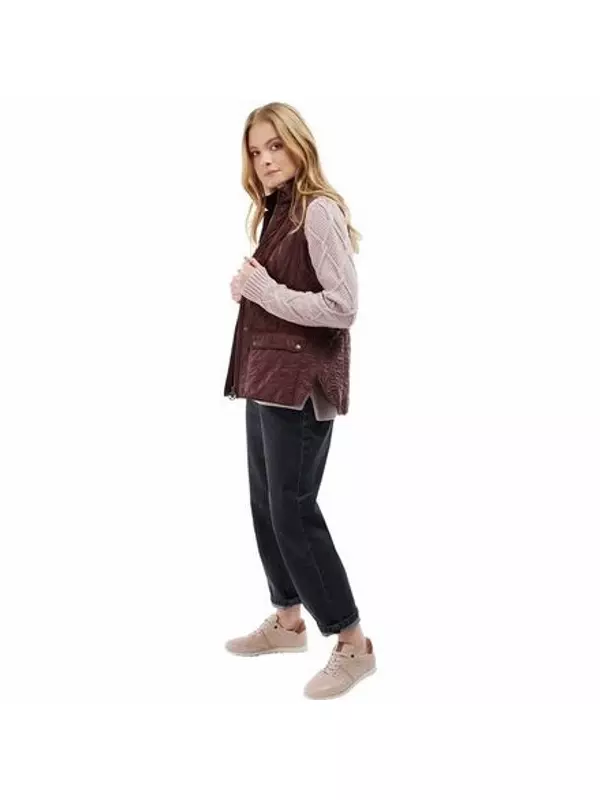 Жилет Wray Gilet женский Barbour, цвет Windsor/Brown