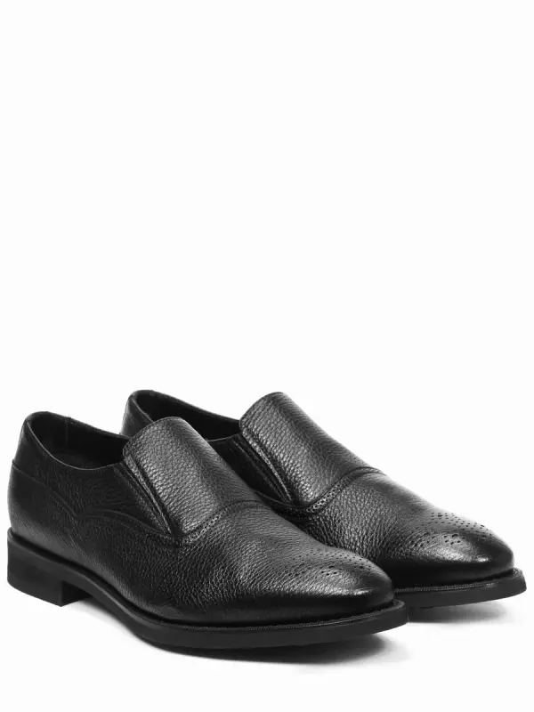 Лоферы кожаные