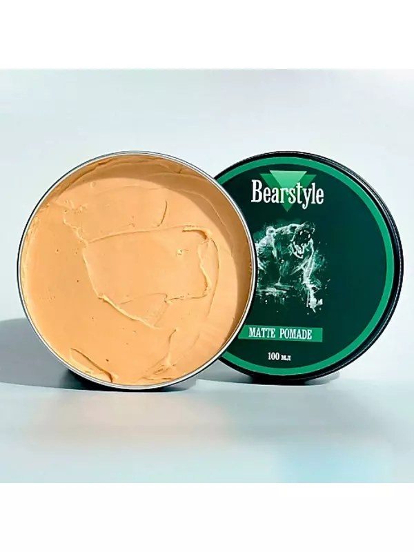BEARSTYLE Матовая помада для волос мужская для укладки 100