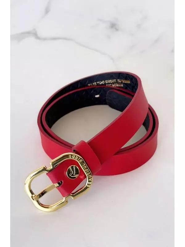 Ремень кожаный Beautiful Birds