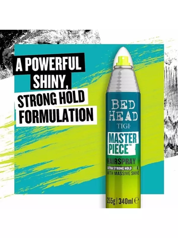 Bed Head от TIGI Masterpiece Блестящий лак для волос экстрасильной фиксации для укладки волос 340 мл Bed Head By Tigi