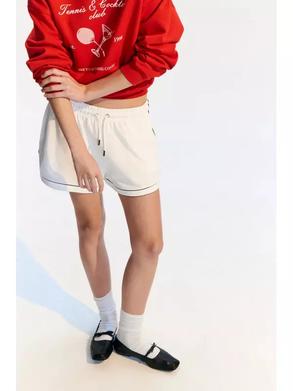 Велосипедки Befree Sport, размер L, ванильный