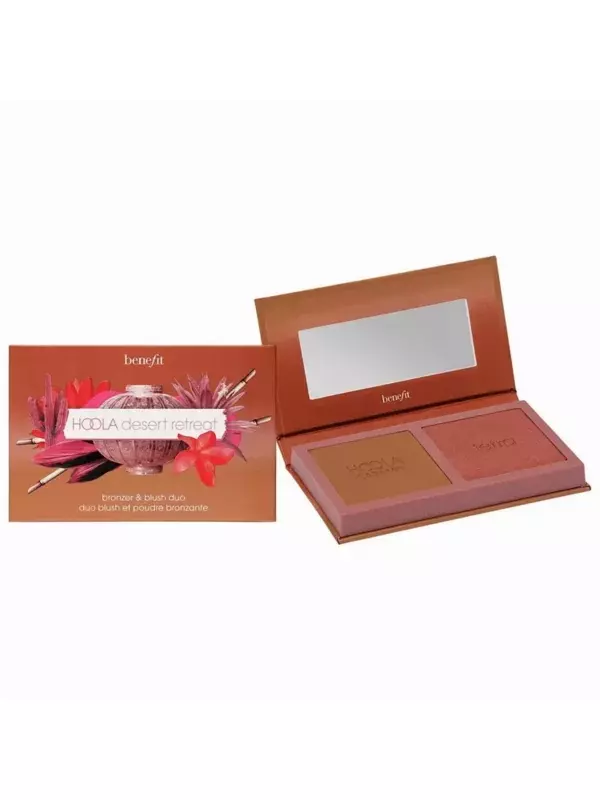 Мини-Набор бронзаторов и румян Hoola & Wanderful World Duo Benefit Cosmetics, цвет desert retreat