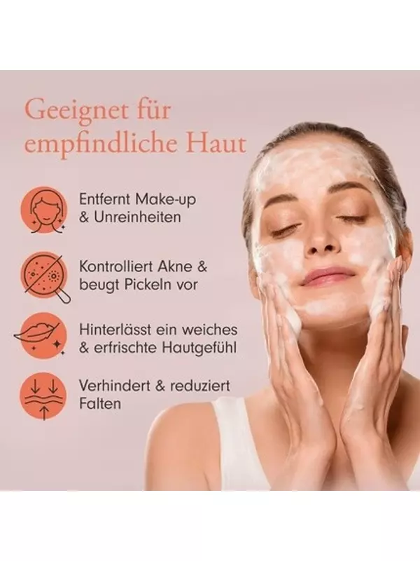 Био очищающая пенка для лица с астаксантином для склонной к акне кожи 150мл Berrichi