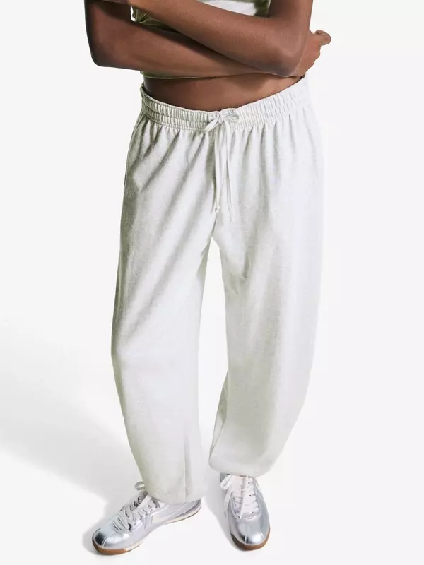 Зауженные брюки Bershka, Grey