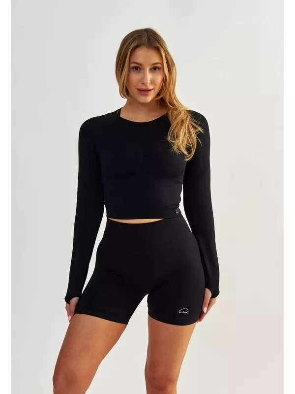 Лонгслив BeShaped, черный