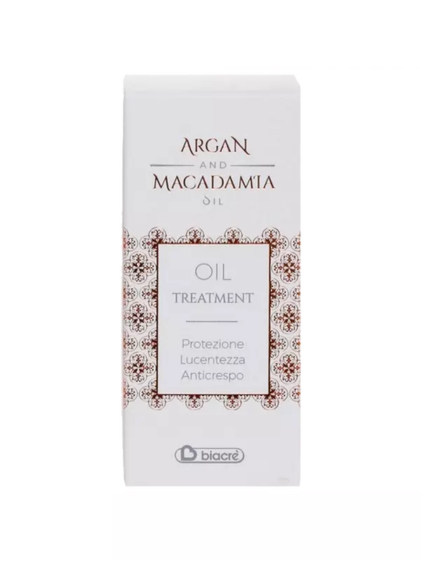 Масло-спрей для всех типов волос, придающее блеск и мягкость, 30 мл Biacré Argan i macadamia