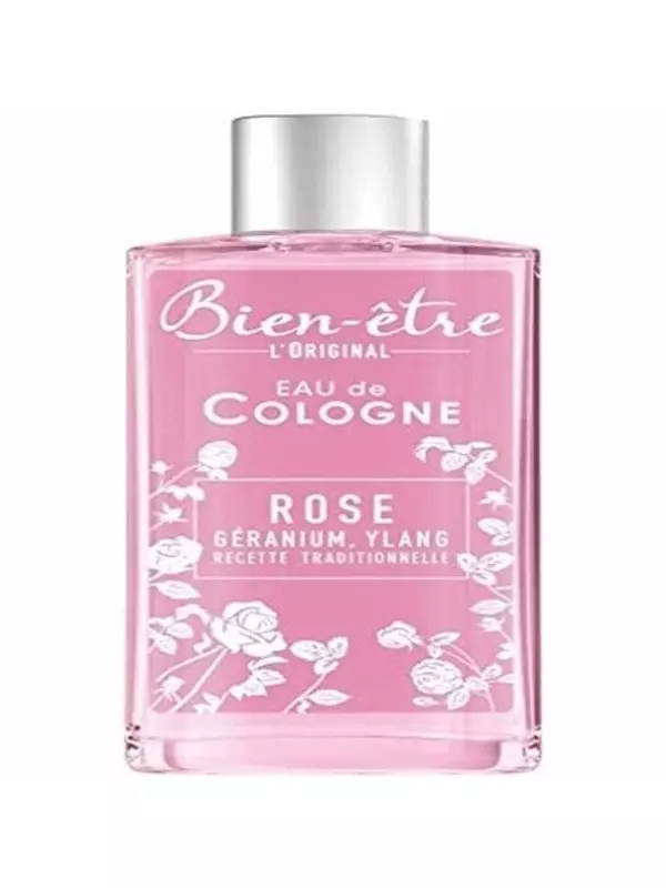 Bien Être Rose Geranium Ylang Ylang Fragrance Eau de Cologne 250ml Bien-Être