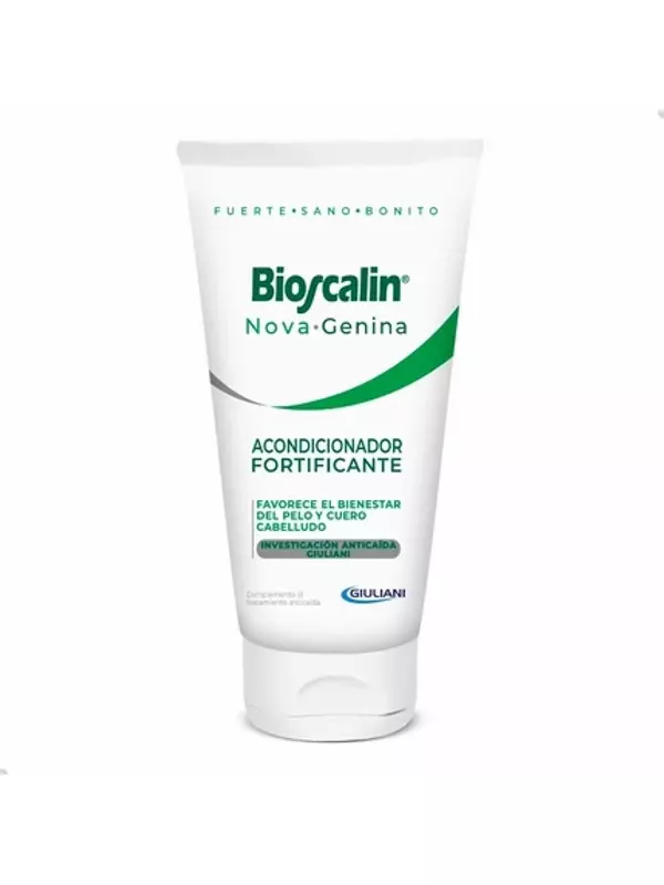 Укрепляющий кондиционер Nova Genina способствует здоровью волос Bioscalin