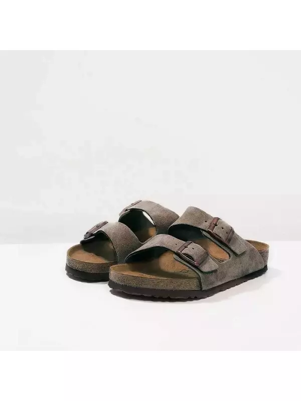 Сандалии Birkenstock Arizona (Unisex), серо-коричневый