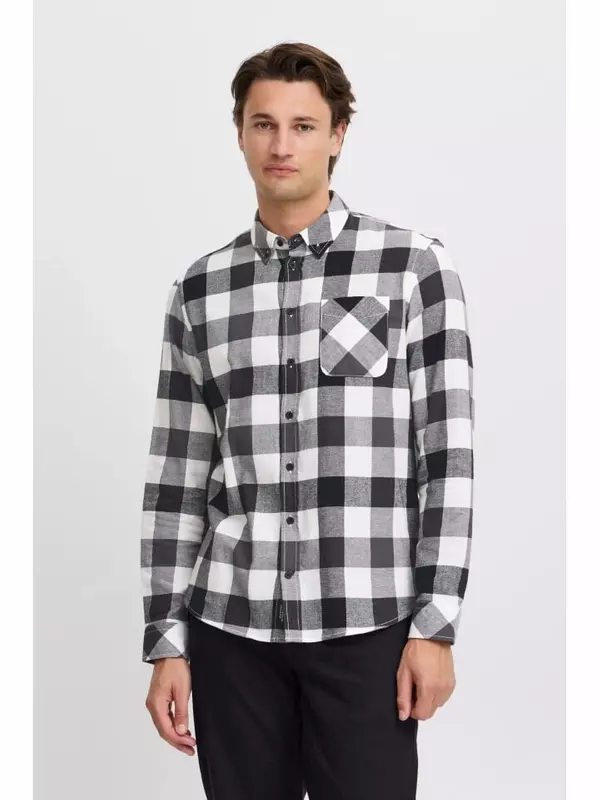 Рубашка с длинным рукавом BLEND, черный