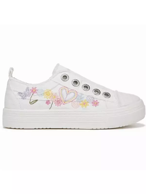 Туфли-слипоны для девочек из твила Blowfish Malibu, белый