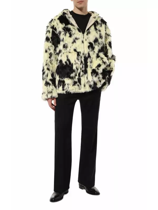 Шуба из экомеха Bluemarble