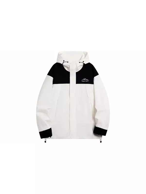 Ветровка унисекс BOBBY ABLEY, экрю (в комплекте с футболкой бренда)