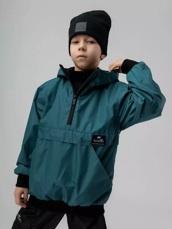 Анорак BODO, размер 98-104, морская волна