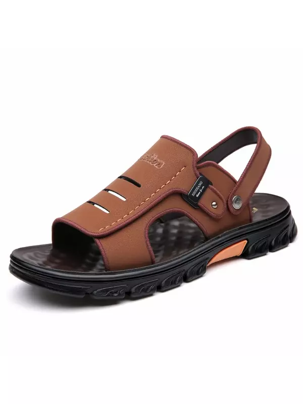 BOLE Пляжные сандалии мужские коричневые