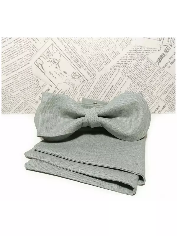 Бабочка BONTIK, 2 шт., серый