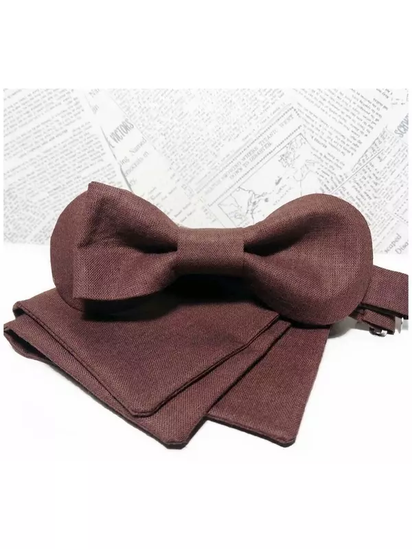 Бабочка BONTIK, 2 шт., коричневый