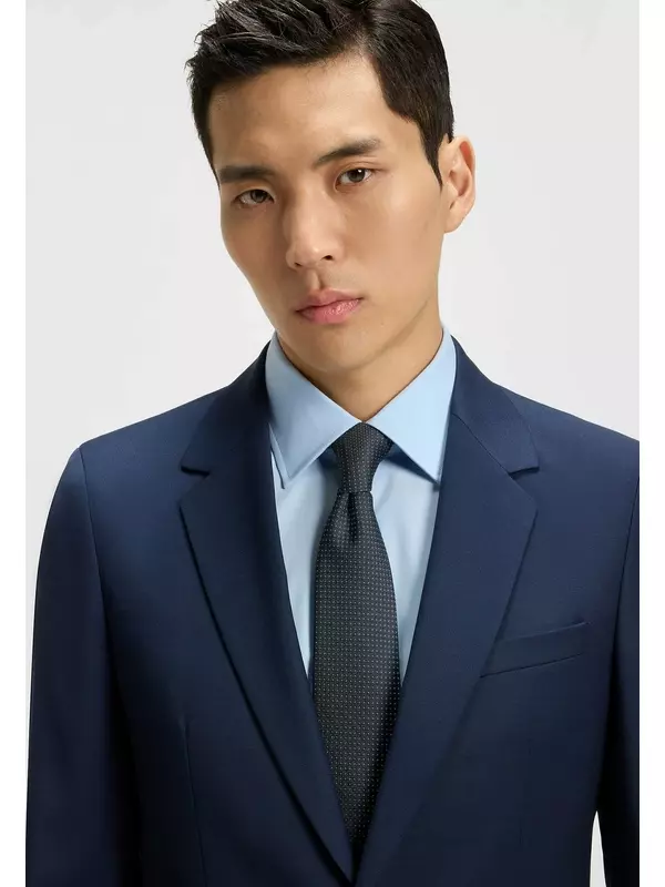 Галстук BOSS, темно-синий