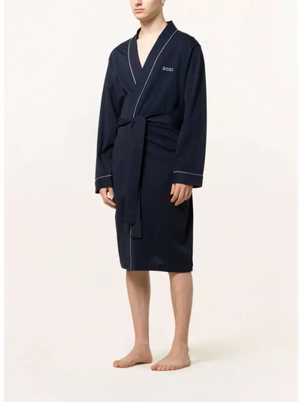 Мужской халат Boss, синий