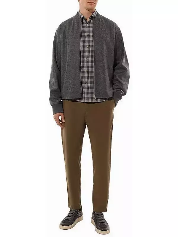 Хлопковые брюки BOSS Orange