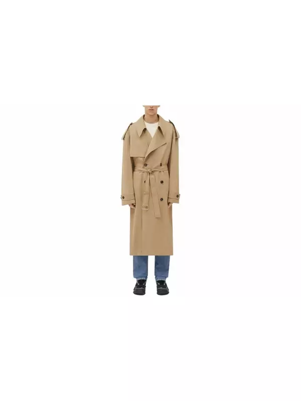 Тренчкот мужской хаки Bottega Veneta, хаки