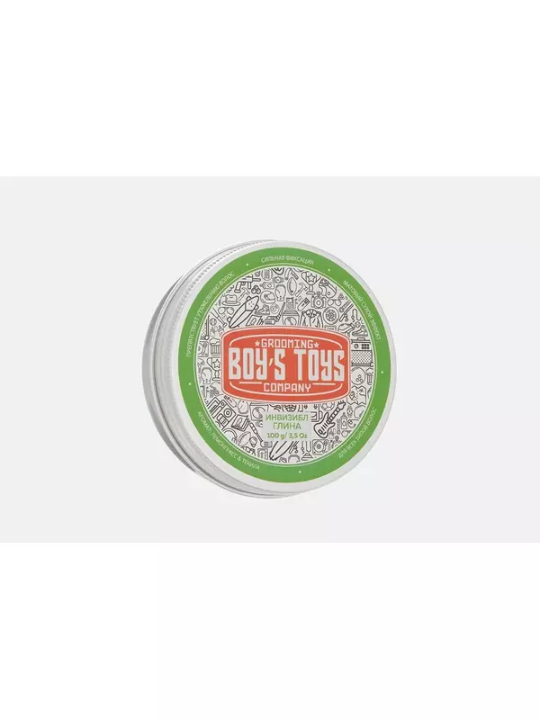 Глина для укладки волос средней фиксации с низким уровнем блеска