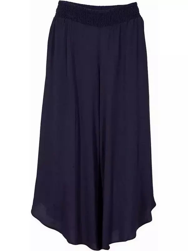 Кюлоты длиной до икры с удобным поясом по всему периметру Bpc Bonprix Collection, синий