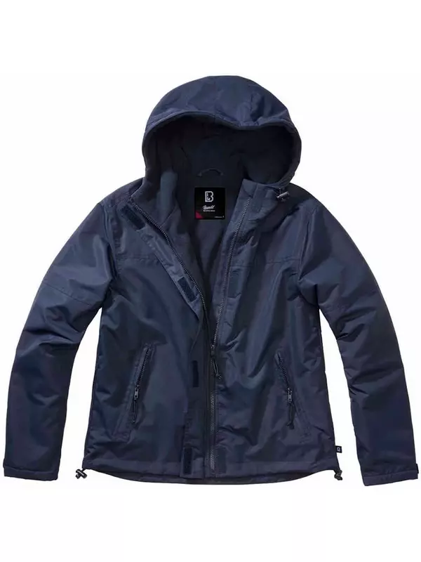 Ветровка женская Brandit на молнии, темно-синий