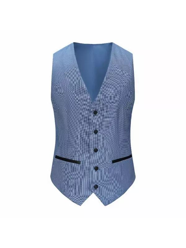 Мужской комплект смокинга с лацканами Birdseye из 3 предметов Braveman, цвет Slate Blue