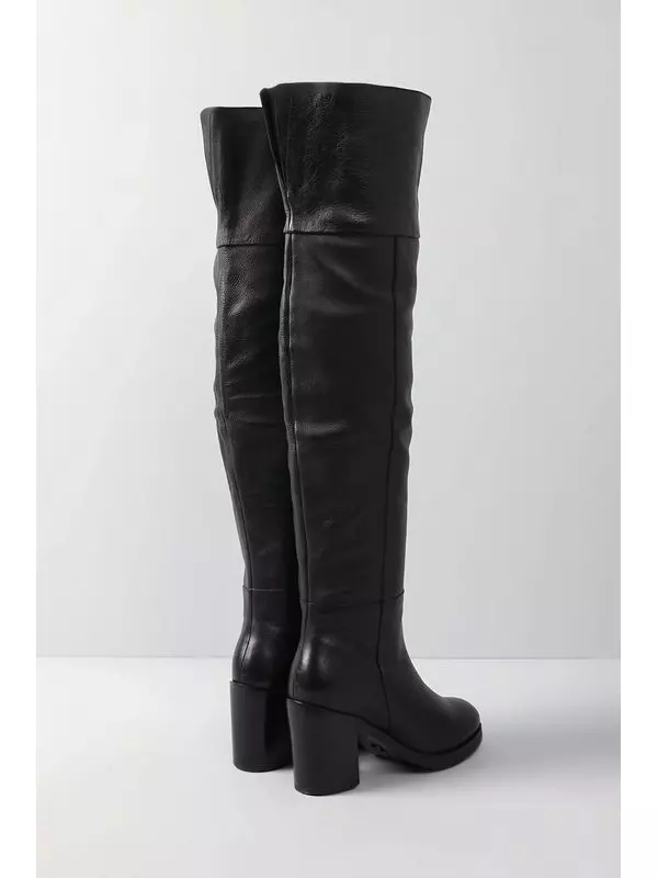 Кожаные ботфорты Bronx