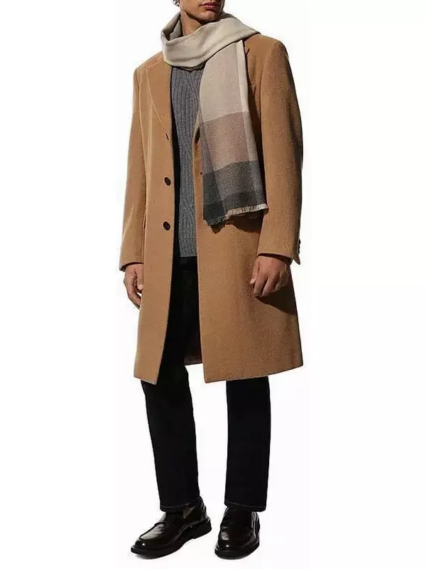 Шарф из шерсти и кашемира Brunello Cucinelli