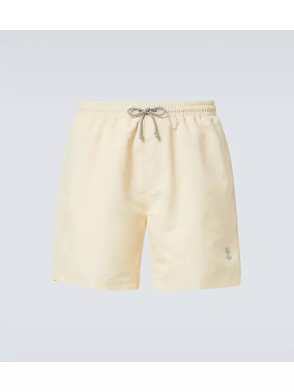 Плавки с логотипом Brunello Cucinelli, Zenzero