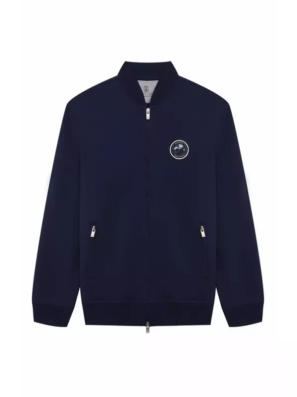 Хлопковый бомбер Brunello Cucinelli