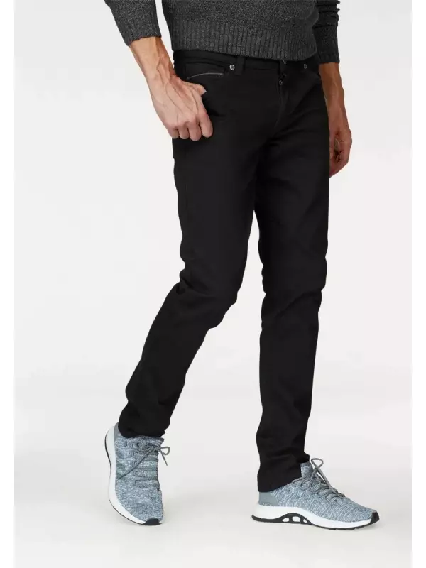 Прямые джинсы Bruno Banani Dylan, черный