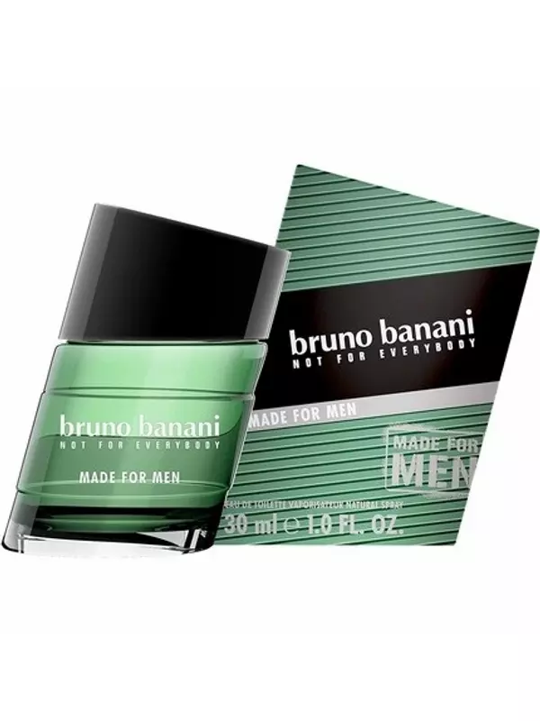 Made For Men Туалетная вода Натуральный спрей Ароматические фруктовые мужские духи 30 мл, Bruno Banani