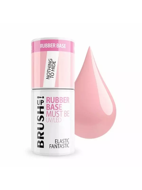 BrushUp!, гибридная база для ногтей на резиновой основе Nothing To Hide 5 г