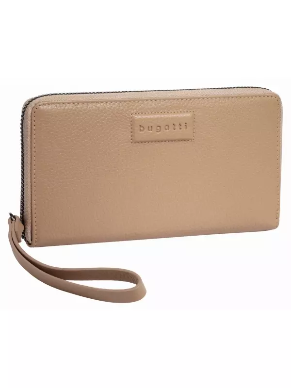 Кошелек bugatti ELSA, натуральная кожа, цвет Sand