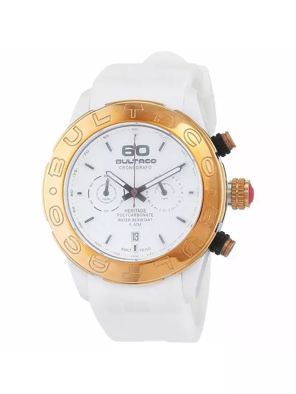 Женские часы Bultaco Rubber, белый
