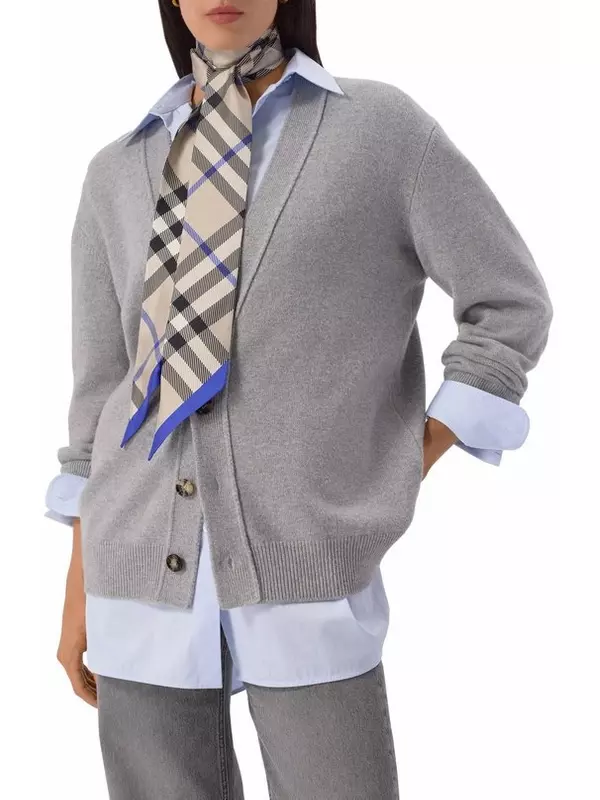 Шелковый шарф-твилли Burberry