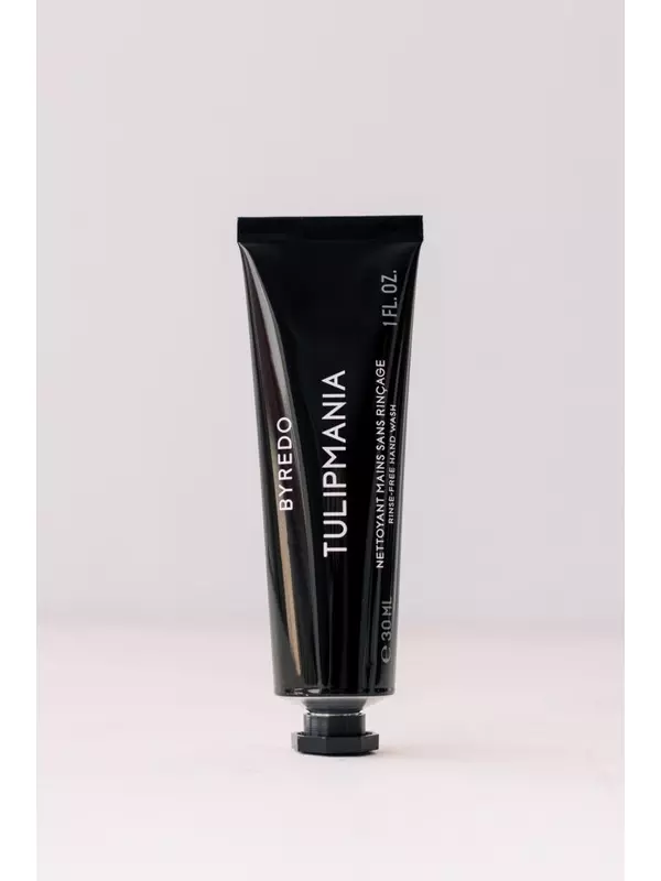 BU// Гель для рук с антибактериальным эффектом BYREDO Tulipmania Rinse-free Hand Wash 30ml