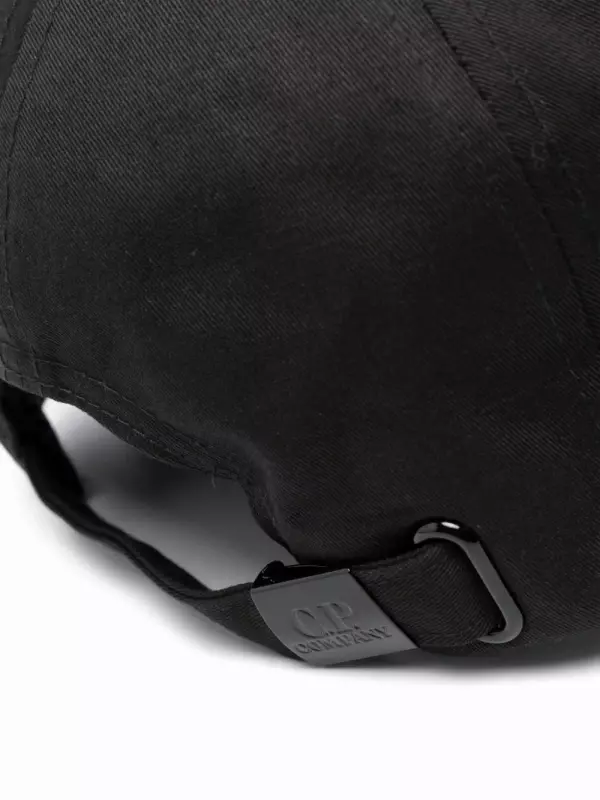 Кепка с вышитым логотипом C.P. Company Kids, черный