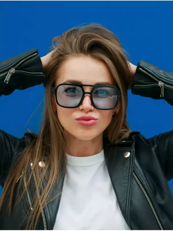 Солнцезащитные очки California Costumes, синий/черный