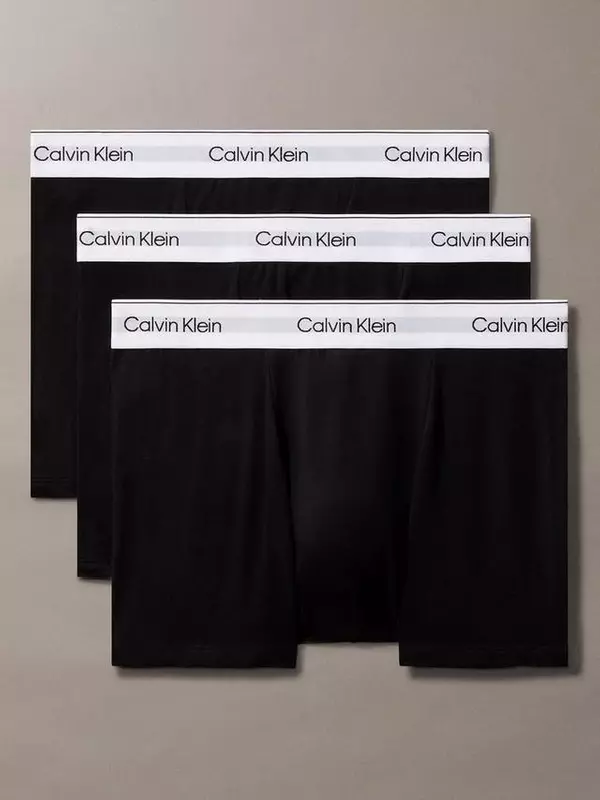 Хлопчатобумажные эластичные плавки icon для игры в дартс Calvin Klein, черный