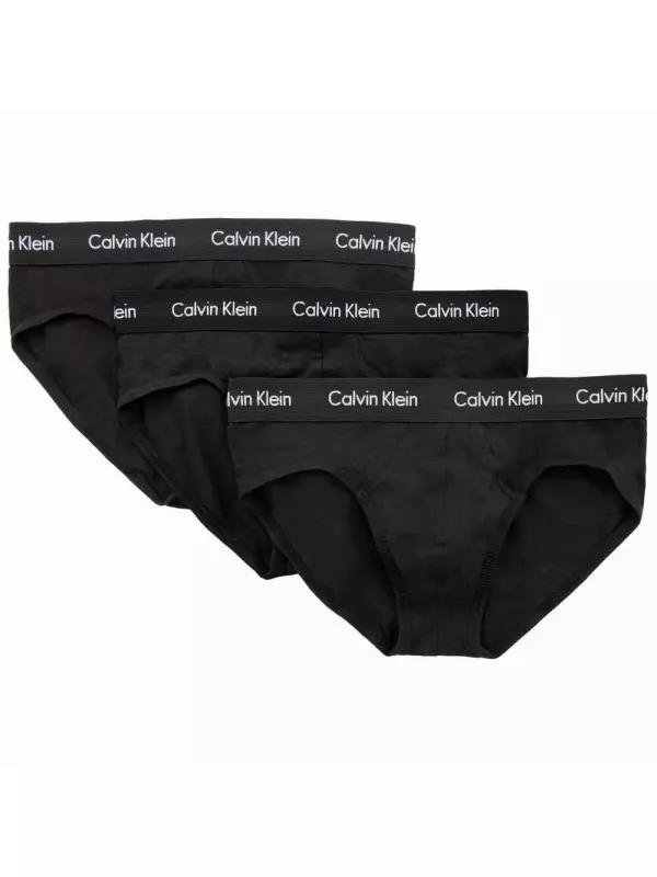 Трусы Calvin Klein Cadera 3 units, черный
