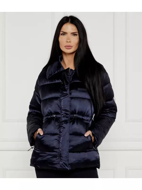 Жакет атласный Calvin Klein Regular Fit, синий